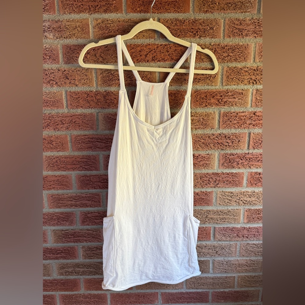 Free People Hot Shot Mini Dress - White - Size Small